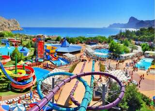 Гостевой дом На Юго Западной Судак Трехместный номер Делюкс с видом на море-11